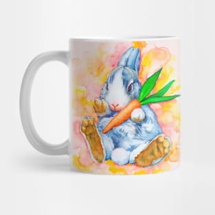 The watercolor Rabbit Mug